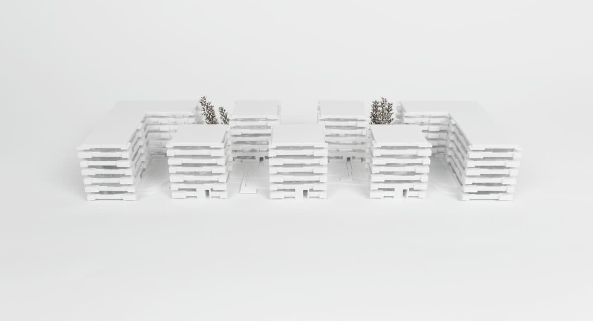 3. Platz - Wohnbebauung Hafenblick - Mainz