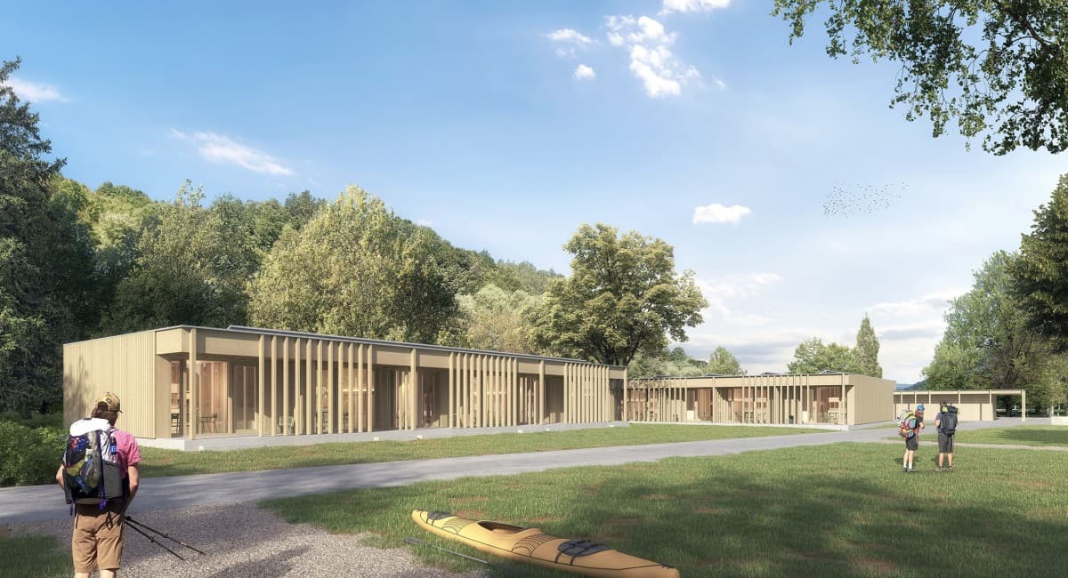 Baustart Erweiterung Camping Enz